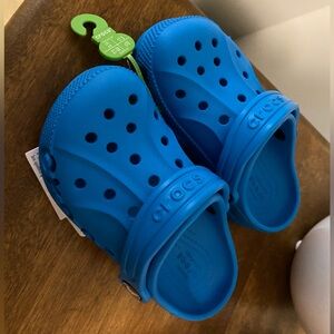 CROCS Kids Vibrant Blue Water Shoes